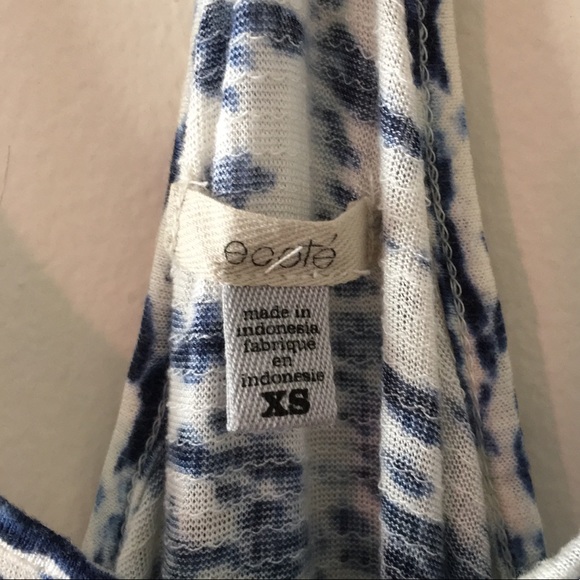 Ecote Tie Dye Racerback Top - Picture 4 of 5
